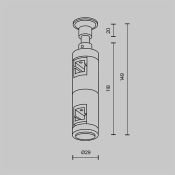 Крепление настенное Wall двойное Flarity TRA155CW-D1-PT платина