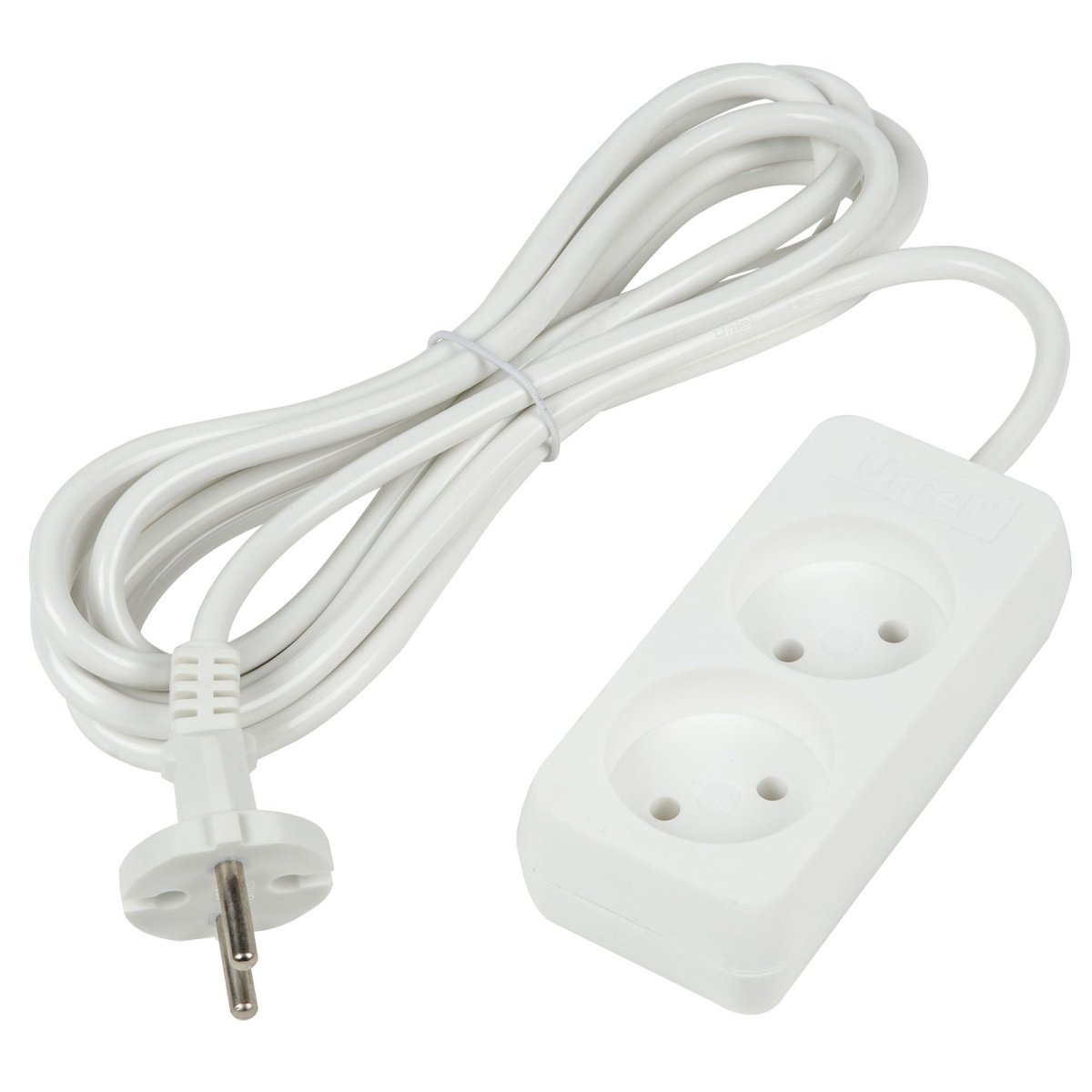 удлинитель без заземления Uniel UL-00009977 S-CU2-3 WHITE 3м Ultra