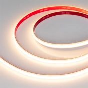 Светодиодная лента  Белый теплый 2835 24V 14W/m 308Led/метр герм (SEW - матовое силиконовое покрытие) 045290 RTW-SEW-A308-10mm 2700K IP65