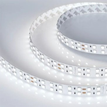 Светодиодная лента Белый 5060 24V 34.4W/m 144Led/метр 025277(2) RT-B144-19mm 2x2 6000K LUX
