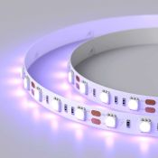 Светодиодная лента UV400 (ультрафиолетовая) 5060 12V 14.4W/m  60Led/метр 012815(2)  RT-B60  LUX