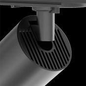 Трековый светильник 12W Белый теплый Фокус Зум/Focus Zoom Unity 15-50deg TR021-1-12B3K-Z-B IP20 на шинопровод черный