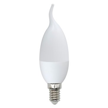 светодиодная лампа свеча на ветру Белый 11W UL-00010991 LED-CW37-11W-6500K-E14-FR-NR Norma Volpe