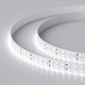 Светодиодная лента Белый 2835 24V 20W/m 196Led/метр 019089(2) RT-A196-15mm 6000K LUX