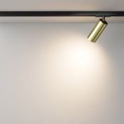Трековый светильник 12W Белый теплый Фокус/Focus LED Unity 50deg TR021-1-12W3K-W-BBS IP20 на шинопровод латунь