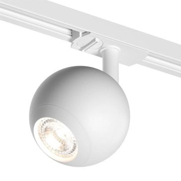 Трековый светильник  15W SOLID OMRA DK6070-WH под лампу GU10 IP20 на шинопровод белый