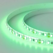 Светодиодная лента Зеленый 3528/2835 12V  9.6W/m 120Led/метр герм (силикон) 014792(1) RTW 2-5000SE LUX
