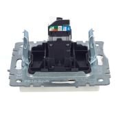 Розетка встраиваемая компьютерная IEK BRITE BR-K10-1-K36 РК10-БрЖ RJ45 кат.5E жемчуг