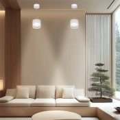 Подвесной светильник без лампы 16-202 Sunrise 1x15W GX53 цилиндр белый Подвесной светильник без лампы 16-202 Sunrise 1x15W GX53 цилиндр белый