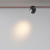 Светильник Белый теплый 12W Чаша/Cup Parity 36deg TR124B-12W3K-M-B подвесной для текстильной системы черный