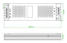 Блок питания (AC-DC) 24V  150W 00-00045135 ST-150-24 кожух