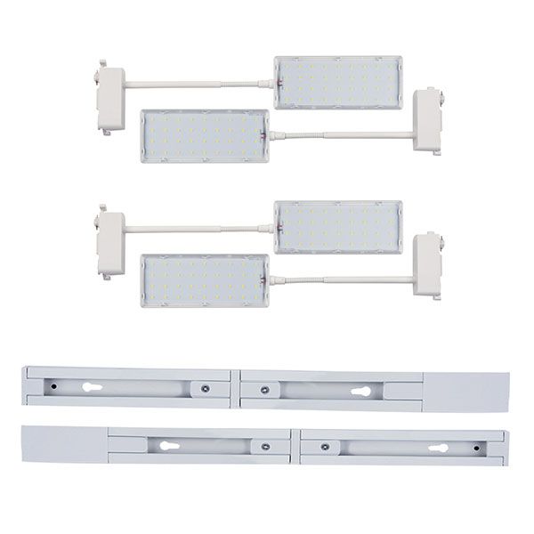 Фитосветильник  12W UL-00012710 ULB-P37-12W-SPFR-K WHITE 3М SET42 трековый набор из 2х штук с шинопроводом для  фотосинтеза IP40