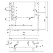 Блок питания (AC-DC) 24V  50W RS-50-24 кожух