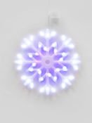 украшение   10W СНЕЖИНКА  MULTICOLOR UL-00001403 ULD-H4040-048/DTA MULTI IP20 SNOWFLAKE