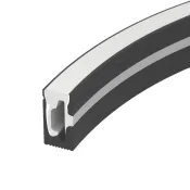 Архитектурный силиконовый профиль WPH-FLEX-0612-SIDE-S8-10m BLACK 045785