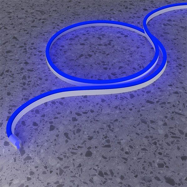 Гибкий неон  400W Синий 201235 25x13 220V IP65