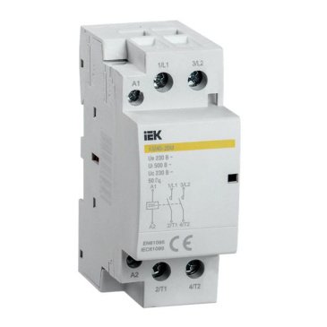 Контактор 40А 220V КМ40-20М, контакт 2NO, размер 2 модуля AC KARAT IEK