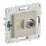 Розетка встраиваемая комбинированная IEK SKANDY SK-AK20-1-K10 SK-A14B TV+RJ45 кат.5E бежевый