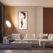 Торшер 35W Белый теплый 056253 SP-LUNAR-FLOOR-D660-35W Dim-to-Warm 230V IP20 диммируемый белый