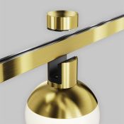 светодиодный светильник  4W Белый теплый Luna Flarity 120 deg 24V латунь TR149-1-5W3K-BS