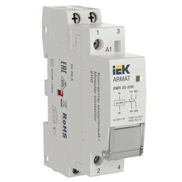 Контактор 20А 24AC/DC/АС3 KMR контакт 2NO AR-KMR20-020-20-024 ARMAT IEK