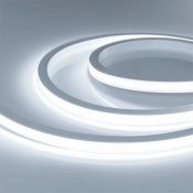 Светодиодная лента Белый 2025 220V 10W/m 320Led/метр герм 054195 ARL-PSW-U320-16mm силикон 6000K IP65 (30м)