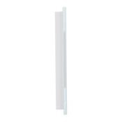 Рамка стеклянная 4 поста IEK SKANDY SK-M42-G-K01 SK-F24W арктический белый