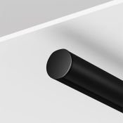 Шинопровод круглый подвесной 2 м Levity TRX184-R-112B чёрный