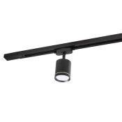 Трековый светильник однофазный   5W Белый дневной SOLID RIBE DK6400-BK IP20 на шинопровод черный