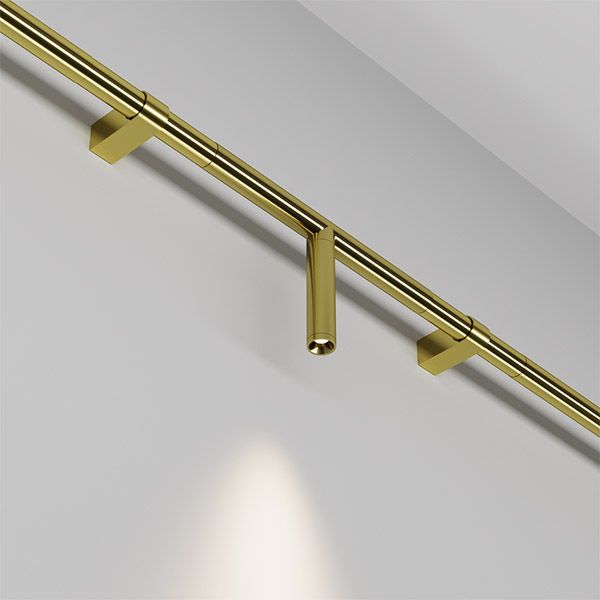 Светильник  3W Белый теплый/белый C102CL-3W3-6K-BS Фокус / Focus Led 3000/6000К латунь