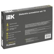 Набор отверток диэлектрических Т3 9шт ARMA2L 5 A2L5-NS30-T3-09 IEK