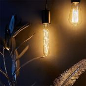 лампа ретро накаливания Vintage форма цилиндр 60W UL-00000484 IL-V-L28A-60/GOLDEN/E27 CW01 диммируемая
