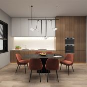 Трековый светильник  24W Белый-MIX BELTY SMART FLOW DK5660-WH+BK IP20 на шинопровод белый/черный