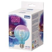 лампа ретро светодиодная Vintage форма шар 4W UL-00005892 LED-SF01-4W-SOHO-E27-CW BLUE-WINE