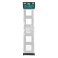 Рамка пластик 5 постов IEK SKANDY SK-M52-K01 SK-F05W арктический белый
