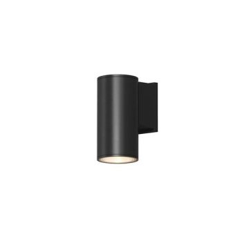 светильник  10W Белый теплый BORG DK9820-BK 230V IP65 цилиндр накладной черный