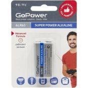 Батарейка 9.0V 6LR61/6F22 крона GoPower