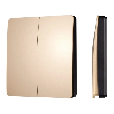Панель Knob 043313 KINETIC-801-22-2G-WP-SUF Gold (No battery, IP67, 433Mhz) TUYA