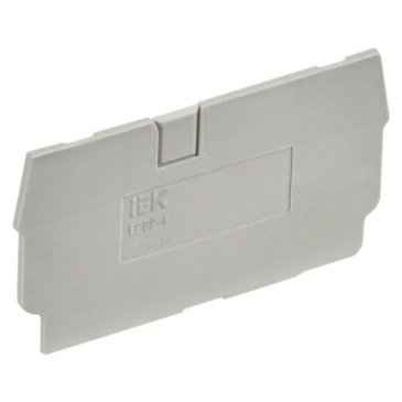 Заглушка для колодки клеммной CP 4мм2 серая YCT20-00-K03-004-ZGL IEK