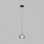 Подвесной светильник  12W Белый теплый DENKIRS FLOA DK6741-BK+SM 230V фигурный черный/серый