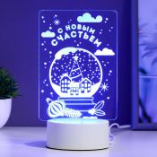 светильник-ночник RGB "С новым счастьем" LED от сети