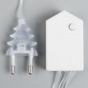 гирлянда БАХРОМА Белый теплый с насадками «Колокольчики» 138 LED, IP20