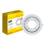 Встраиваемый светильник без лампы IEK LIGHTING 4115 LUVB0-GX70-1-K01 GX70 белый круглый