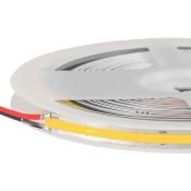 Светодиодная лента Белый теплый COB 24V 14W/m 528Led/метр ELFLED-528COB-8FCut-ww-24 2800-3300K IP20