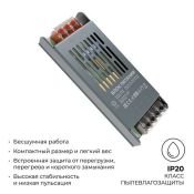 Блок питания (AC-DC) 12V  75W PS3-48 Стандарт SLIM кожух