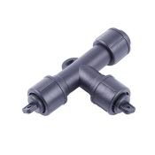 Соединитель для гирлянд Т-образный UL-00013228 UTC-F90 Y3 BLACK черный 1 вход-2 выхода IP67