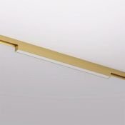 Трековый светильник однофазный  12W Белый теплый SHINE LINEAR DK5751-SB IP20 на шинопровод латунь