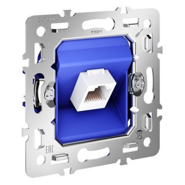 Механизм розетки компьютерной RJ45 кат.6 S70