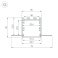 алюминиевый профиль SL-LINIA32-FANTOM-3000 ANOD 056262