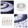 Светодиодная лента  Белый 2835 12V  4.8W/m 60Led/метр герм (силикон) 00-08 IP65
